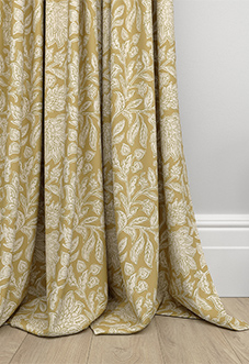Land & Shore Rowallane, Ochre - Made to Measure Curtains
